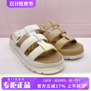 Harson/哈森女鞋2025夏季休闲舒适平跟拖鞋凉鞋HM256103