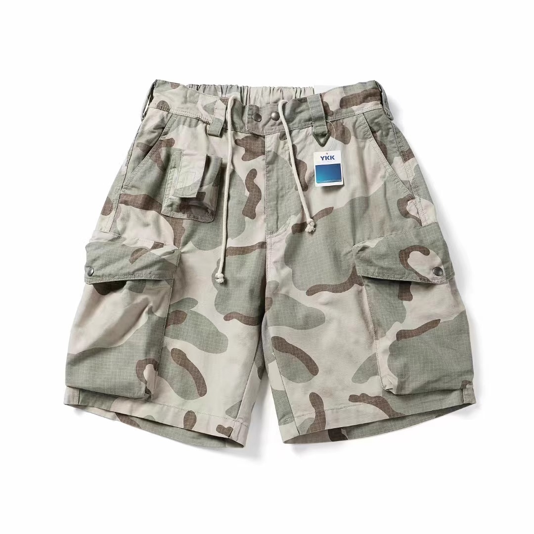 日系citycamo复古工装裤迷彩裤