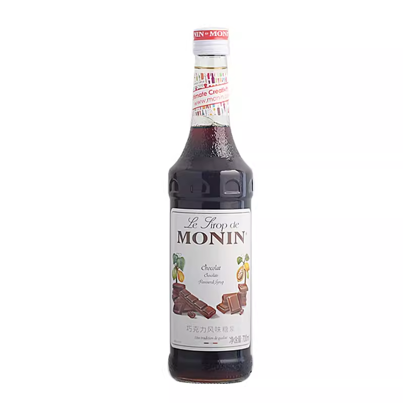 Monin Chocolates莫林巧克力风味糖浆700ml 果露 调饮品咖啡