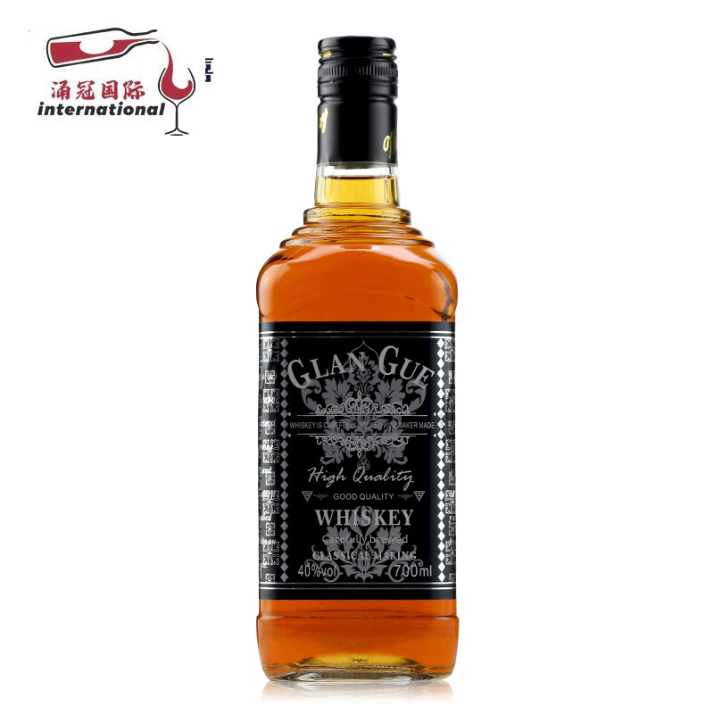 洋酒 格阑爵威士忌酒可乐桶 glan gue 烈酒基酒 700ml 中度酒