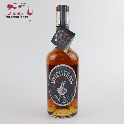美国进口 酩帝Michter’s US 1 Bourbon 酩帝诗美国威士忌