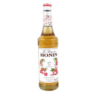 莫林荔枝风味糖浆果露 Monin lychee 调饮品鸡尾酒 700ml