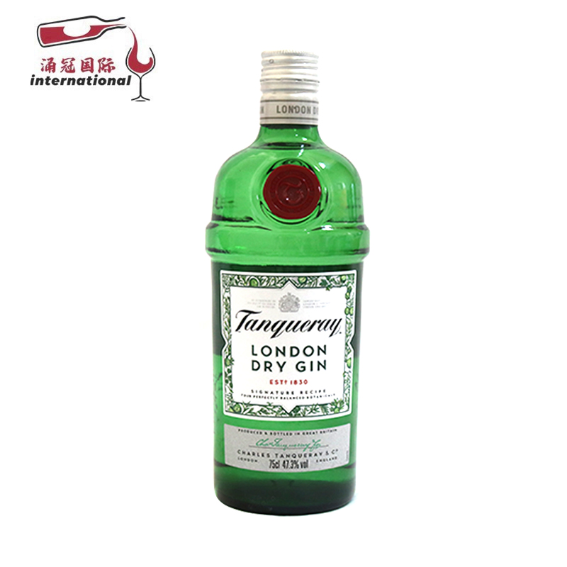 英国 进口 TANQUERAY Gin添加利金酒750ml 伦敦干金