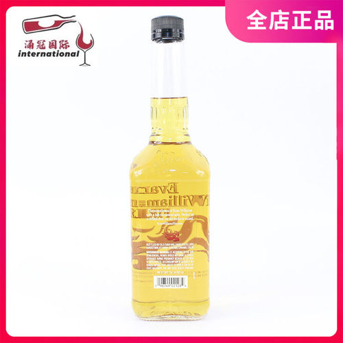 美国进口爱威廉斯肉桂味波本威士忌Evan Williams Fire 750ml