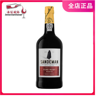 Porto红宝石波特酒葡萄牙 Ruby 山地文钵利口葡萄酒Sandeman Fine