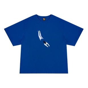 搞怪街头艺术女孩 小众潮牌美式复古oldschool高级感男女短袖T恤