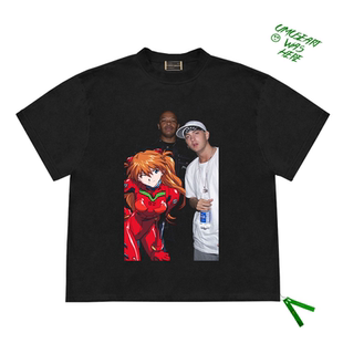 Short Sleeve Tee二次元EVA联名Eminem姆爷狗爷嘻哈说唱短袖T恤