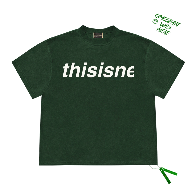 thisisneverthat标志logo简约short sleeve tee潮牌休闲短袖上衣