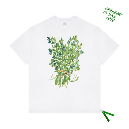 好物推荐！宽松oversize宽松百搭手绘创意印花ins情侣款短袖T恤