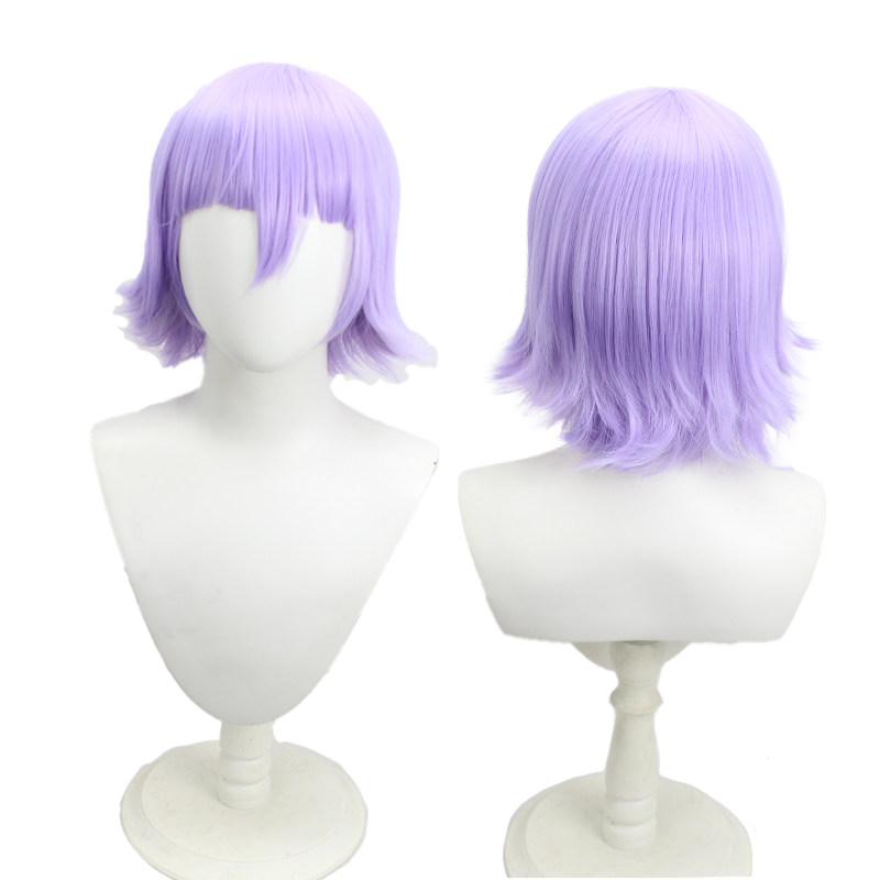噬魂师古洛那浅紫色动漫假发