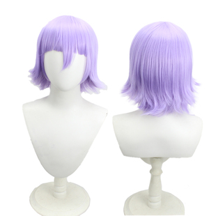 【烈火】噬魂者 噬魂师 古洛那 浅紫色反翘cos动漫造型假发