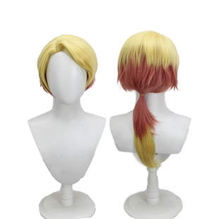 【烈火】世界计划彩色舞台一周年的服装 cos假发女版渐变色天马司