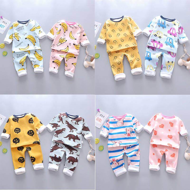 男童秋冬装婴儿童保暖内衣套装加绒加厚中小童女宝宝睡衣秋衣秋裤在类目 女装/女士精品, T恤中 - 来自Buy2taobao.com提供专业的淘宝代购服务