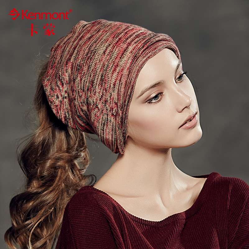卡蒙帽子女冬季韩版男保暖毛线帽