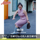 AlphaGym桃夭连衣裙2025新款 显瘦 收腰半高领气质运动针织长裙修身