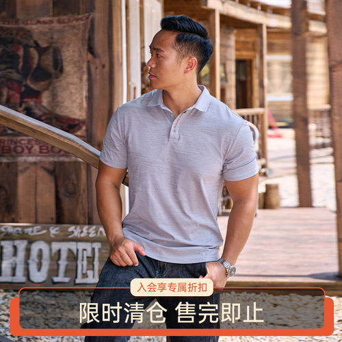 POLO领短袖T恤AlphaGym