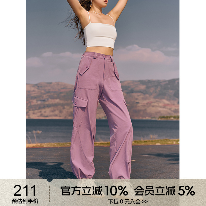 工装梭梭裤快干运动休闲