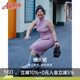 AlphaGym桃夭连衣裙2025新款 显瘦 收腰半高领气质运动针织长裙修身