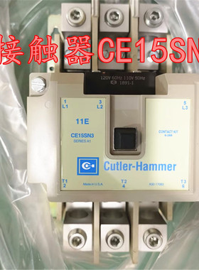 伊顿Cutler-Hammer交流接触器CE15SN3   CE15PN3  110-120VAC包邮