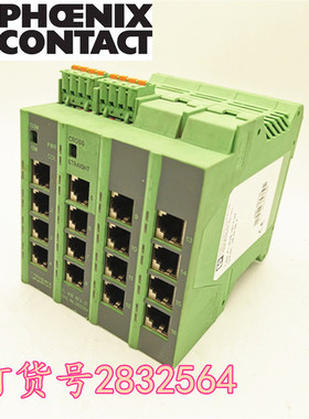进口菲尼克斯交换机FL HUB 16TX-ZF 订货号2832564现货