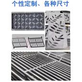 球墨铸铁雨水篦子地沟下水道铸铁盖板雨水口井盖方形重型排水沟