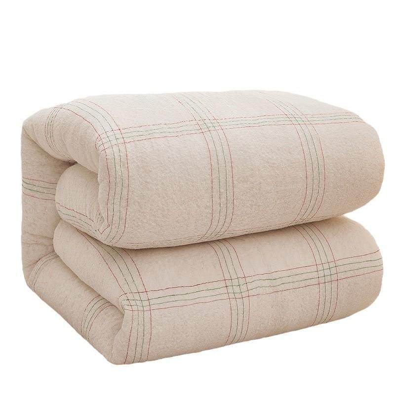 棉絮棉被学生宿舍床垫被棉花被子被芯单人春秋冬被加厚保暖被褥子,床上用品,棉花被,淘宝优惠券,粉丝福利购,淘宝优惠卷