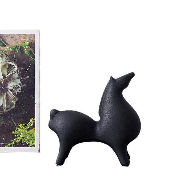 现代简约客厅抽象陶瓷马摆件创意玄关酒柜装饰品乔迁新居礼品,橡塑材料及制品,工业陶瓷,淘宝优惠券,粉丝福利购,淘宝优惠卷