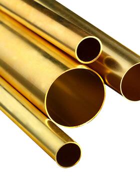 紫铜管H62黄铜管铜质垫片C2800黄铜套高耐磨易车削开票