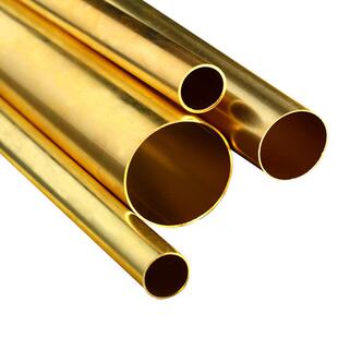 紫铜管H62黄铜管铜质垫片C2800黄铜套高耐磨易车削开票