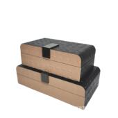 现代装 饰盒 饰品创意工艺摆件桌面样板间书房电视柜背景墙收纳盒装