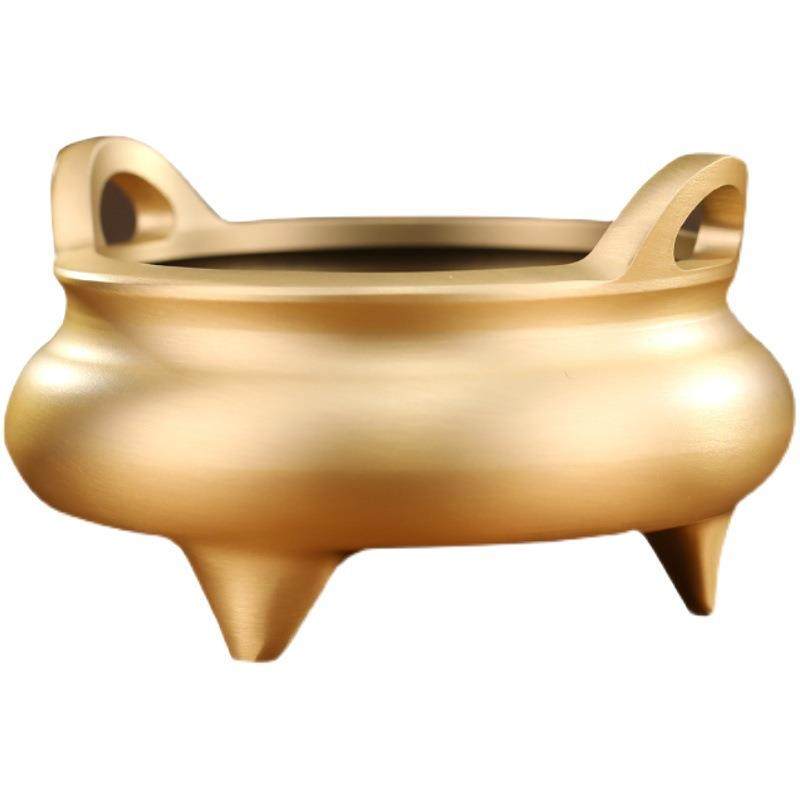 黄铜香炉盘香沉香炉线香檀供奉家用室内香薰炉香炉熏香三足香炉,餐饮具,茶道/香炉,淘宝优惠券,粉丝福利购,淘宝优惠卷