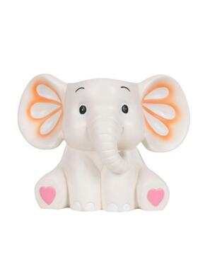 可爱大象笔筒收纳盒摆件家居办公室桌面卡通动物树脂工艺品