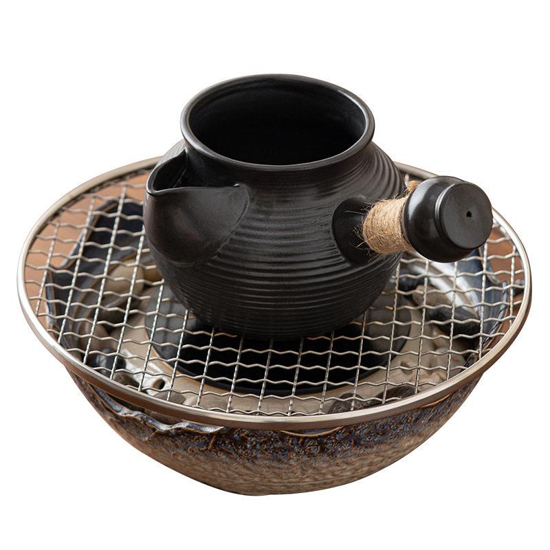 电陶炉围炉煮茶壶茶煮茶器烤奶茶家用室内煮奶茶壶礼品定制