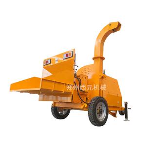 新款1000型移动木材树枝粉碎机果树枝柴油园林绿化碎枝机