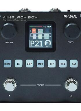 电吉他综合效果器blackbox贝斯多功能单块音箱模拟声卡内录