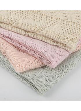 现货超柔毛织提花毛线270g涤纶弹力布料秋季家居服女装童装面料