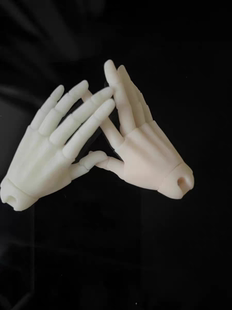 BJD娃娃4分关节手sd男女通用四分手指关节可动打印散件