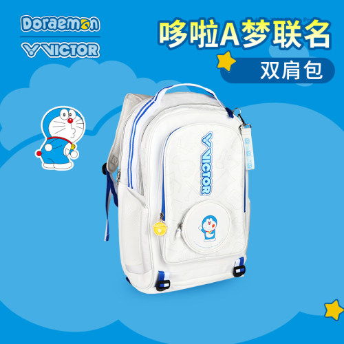大容量羽毛球包威克多哆啦A梦