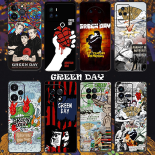 绿日Green Day美国朋克乐队摇滚音乐潮流复古周边手机壳适用于华为苹果OPPO小米VIVO一加荣耀IQOO支持定制