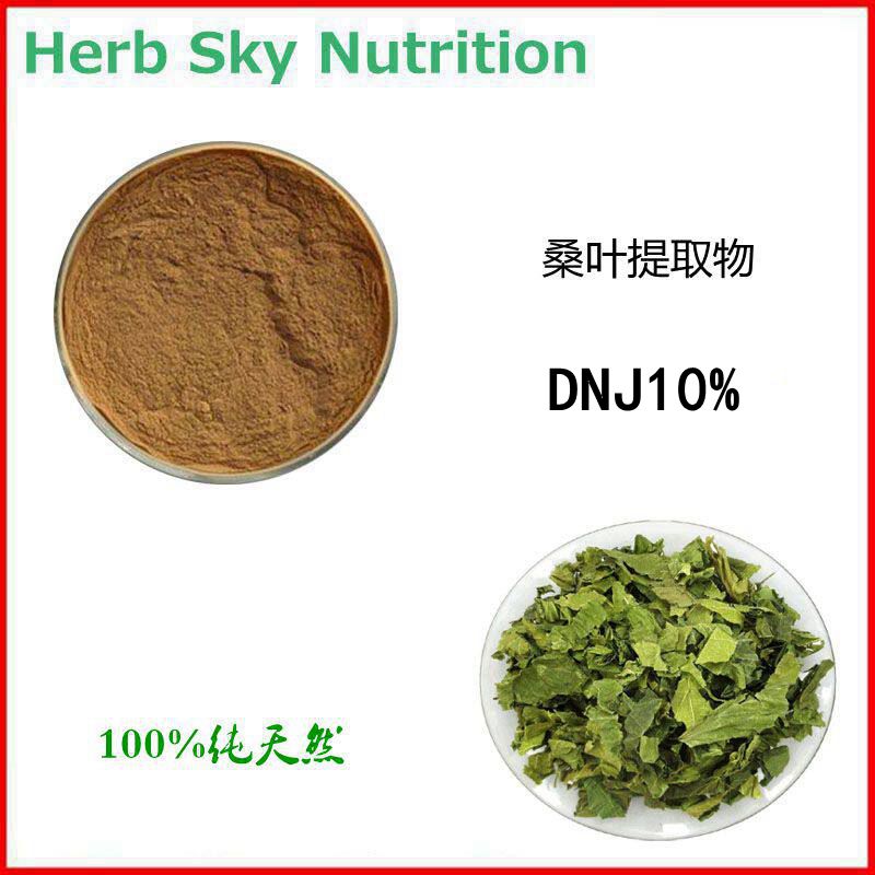 500g 1-DNJ 1-脱氧野尻霉素10% 高含量桑叶提取物 包邮
