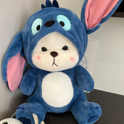 变身小熊战士毛绒玩具公仔送女生儿童大号草莓玩偶抱枕娃娃生日礼