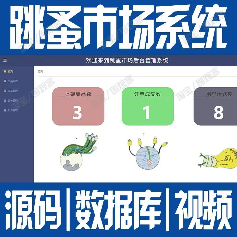 springboot+vue商品交易系统javaweb信息管理前后端分离mysql源码