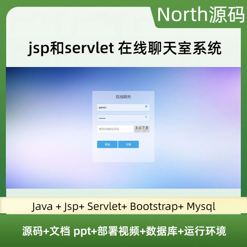jsp和servlet 聊天室系统javaweb源码送部署视频万字文档ppt