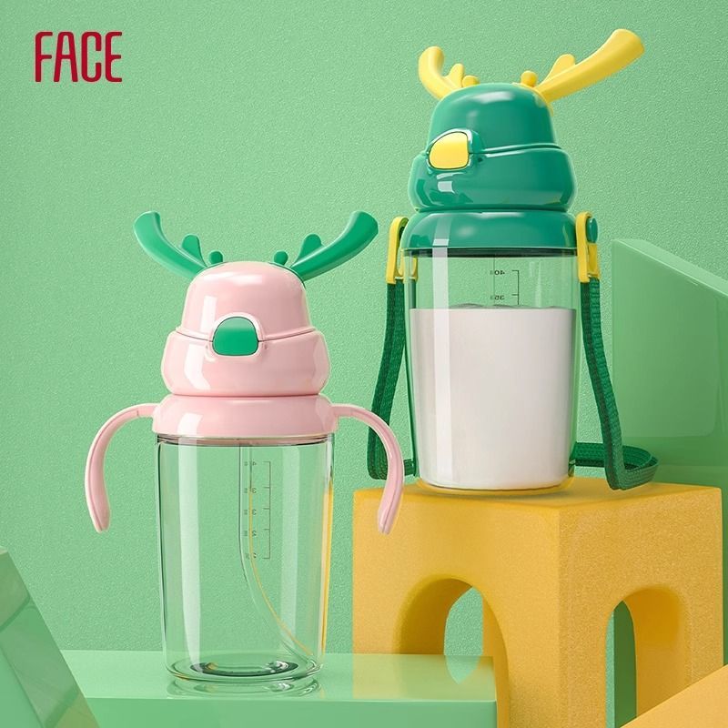 幼儿园宝宝手柄可爱绿色防摔