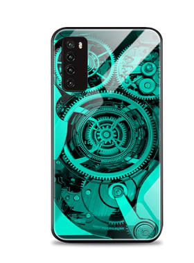 运转核心适用华为nova7手机壳夜光nova7pro钢化玻璃se男乐活版潮牌女nova4保护4E套nove个性全包防摔硅胶外壳