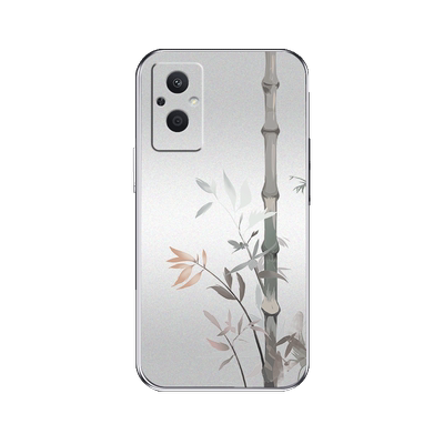 银竹秋光适用oppoa96手机壳新中式a95电镀银A91防摔a93s全包a92s保护套a36高级感a35国风男女款A32软硅胶外壳