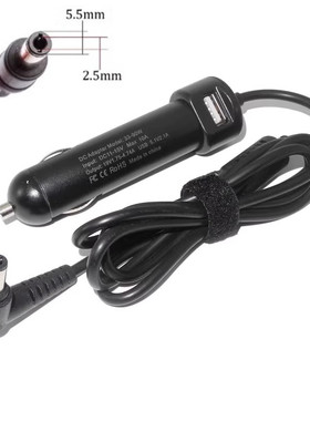 联想Y430 Y330 G450 G460 B450 19V 4.74A笔记本车载电源适配器