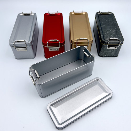 喜久久凤梨酥铁盒卡扣盒收纳盒