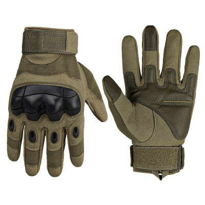 跨境全指战术手套cs户外运动手套登山攀岩防护手套摩托车骑行手套
