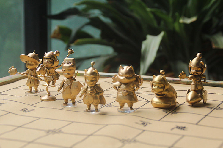 凤缘堂新品立体象棋中国摆件手办